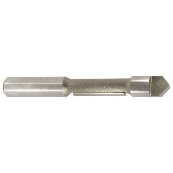 3/8" Diam, 1" LOC, 1 Flute Carbide-Tipped Edge Profile Panel Pilot Router Bit