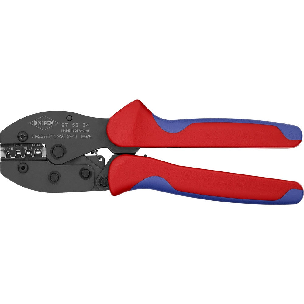 Crimpers; Handle Style: Comfort Grip; Crimper Type: Crimping Pliers; Maximum Wire Gauge: 26; Handle Material: Comfort Grip