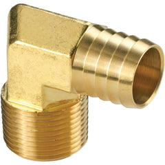 Barbed Hose Fittings; Fitting Type: Hose Barb Insert; Material: Brass; Thread Standard: NPTF; Thread Size: 1; End Connection: Hose Barb x Male NPT; Hose Inside Diameter (Inch): 1; Hose Outside Diameter: 1