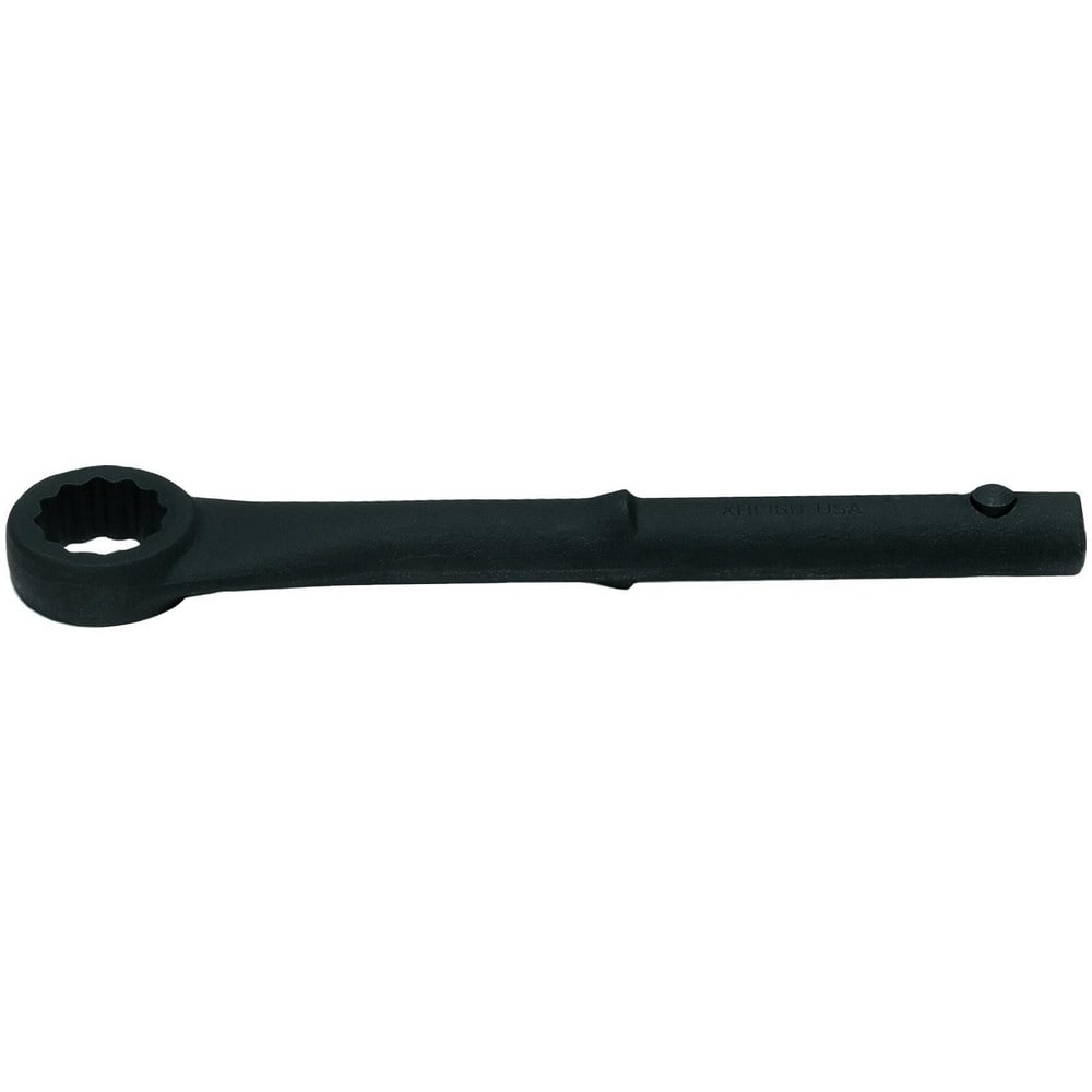 Tubular Box End Wrench: 1-5/8", 12 Point, Single End