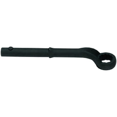 Offset Tubular Box End Wrench: 2-1/16", 12 Point, Single End