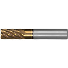 Corner Radius End Mill: 20 mm Dia, 38.00 mm LOC, 4.00 mm Radius, 6 Flute, Solid Carbide