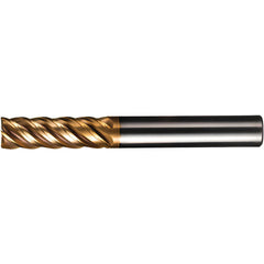 Square End Mill: 1" Dia, 3" LOC, 5 Flute, Solid Carbide