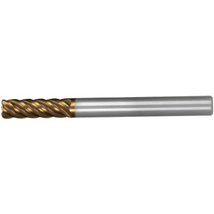 Corner Radius End Mill: 20 mm Dia, 60.00 mm LOC, 4.00 mm Radius, 5 Flute, Solid Carbide