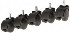 Black Hard Floor/Carpet Casters