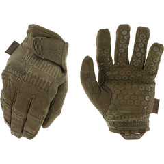 Work Gloves: Mechanix Wear TAA Tactical High Dex Grip, Size Small, Polyester Lined, Synthetic Leather & Silicone, Utility