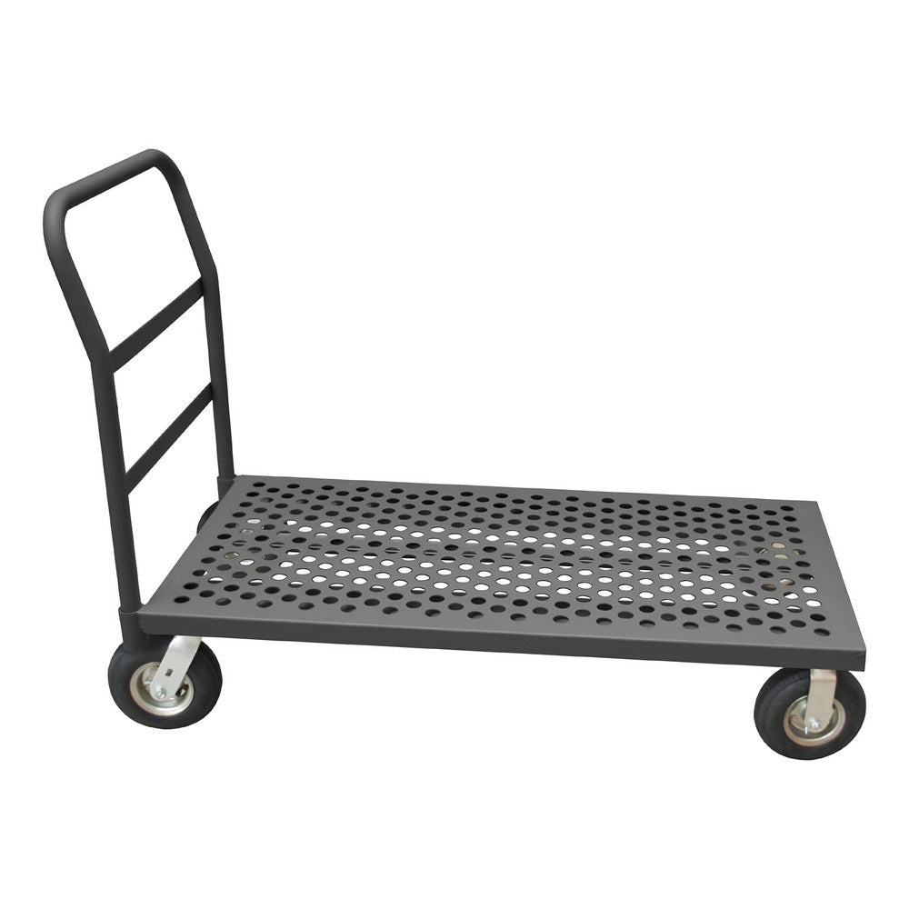 Platform Truck: Steel, 11-3/8" High, 36" Long, 24" Wide