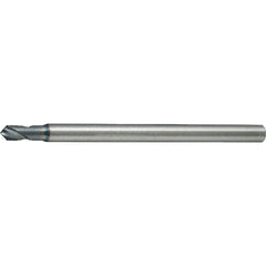 Micro Drill Bit: 1.50 mm Dia, (0.0591"), 90 deg, Solid Carbide