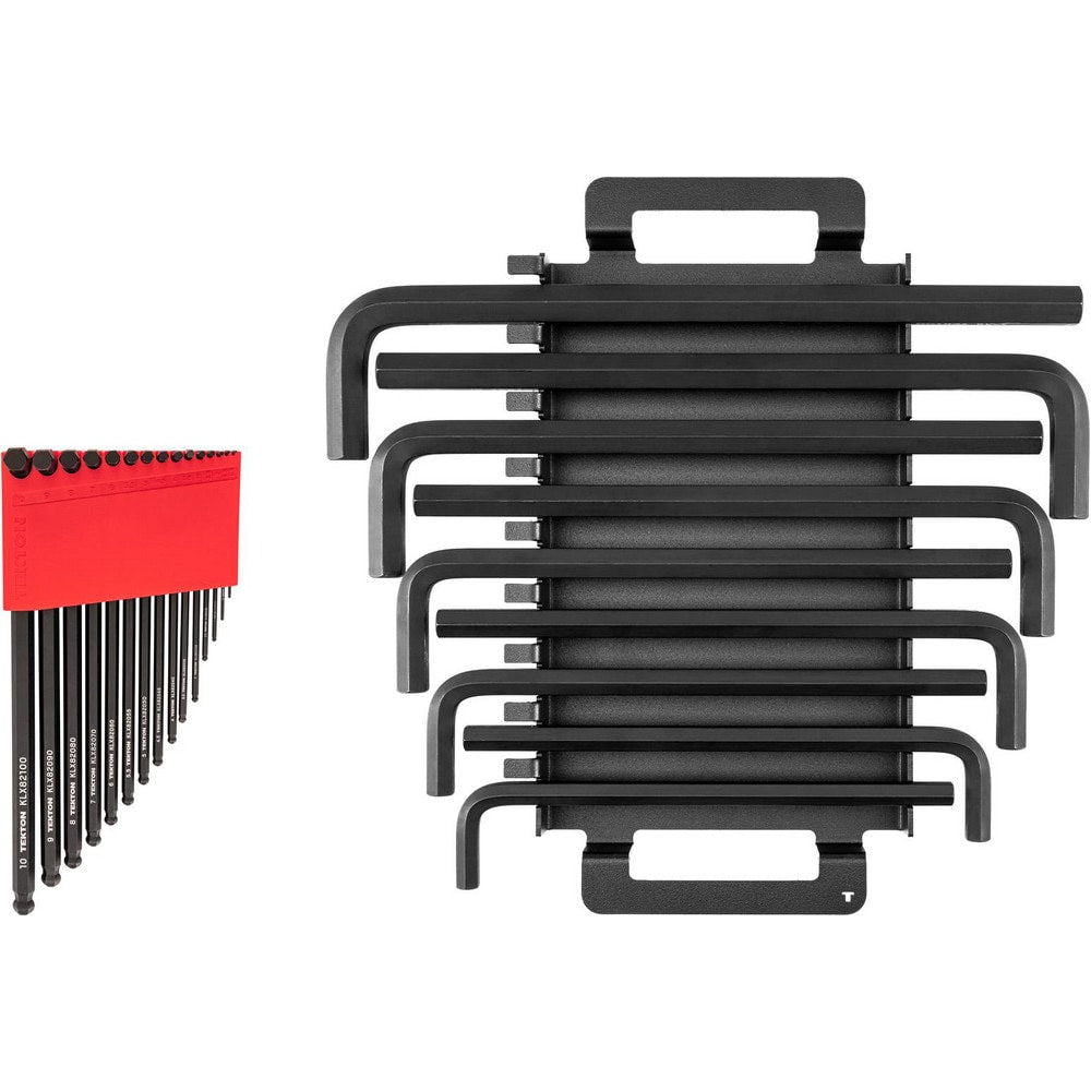 Hex Key Sets; Tool Type: Hex Key; Handle Type: L Long & Short Arm; Hex Size Range (mm): 1.3