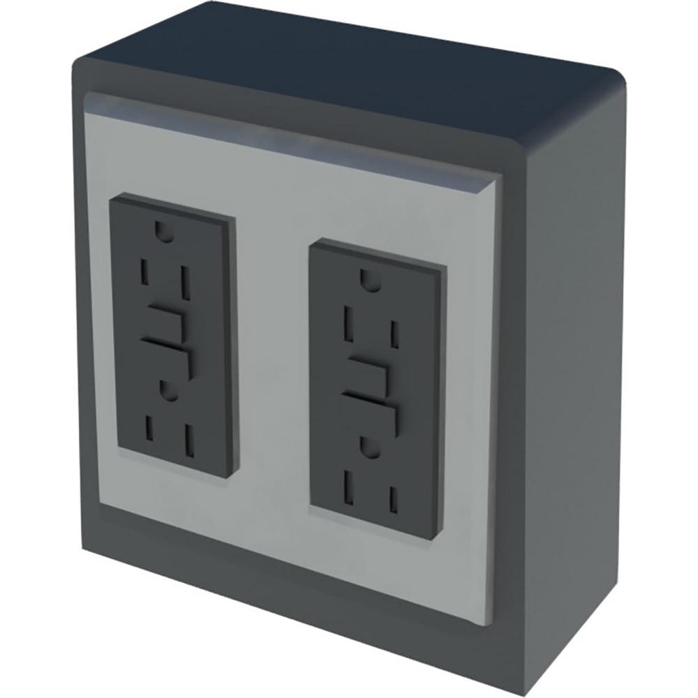 Electrical Outlet Boxes & Switch Boxes; Electrical Box Shape: Square; Weather Resistance: Non-Weather-Resistant; Cover Included: Yes