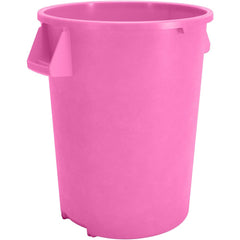 Trash Cans & Recycling Containers; Product Type: Trash Can; Type: Waste Bin Trash Container; Container Capacity: 32.00; Container Shape: Round; Lid Type: No Lid; Container Material: Polyethylene; Color: Pink; Material: Polyethylene