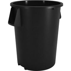 Trash Cans & Recycling Containers; Product Type: Trash Can; Type: Waste Bin Trash Container; Container Capacity: 55.00; Container Shape: Round; Lid Type: No Lid; Container Material: Polyethylene; Color: Black; Material: Polyethylene