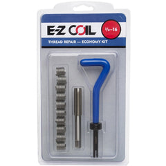 Thread Repair Kits; Kit Type: Thread Repair; Insert Thread Size (mm): M18x2.5; Includes Drill: No; Includes Tap: Yes; Includes Installation Tool: Yes; Includes Tang Removal Tool: No; Insert Length (mm): 18.00