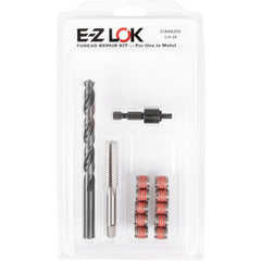 Thread Repair Kits; Kit Type: Thread Repair; Insert Thread Size (Inch): 1/4-28; Includes Drill: Yes; Includes Tap: Yes; Includes Installation Tool: Yes; Includes Tang Removal Tool: No