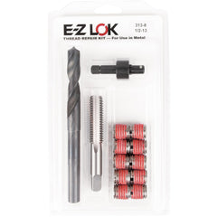 Thread Repair Kits; Kit Type: Thread Repair; Insert Thread Size (Inch): 1/2-13; Includes Drill: Yes; Includes Tap: Yes; Includes Installation Tool: Yes; Includes Tang Removal Tool: No