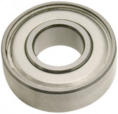 Miniature Ball Bearing: 7 mm Bore Dia, 11 mm OD, 3 mm OAW