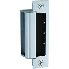 Electric Strikes; Product Type: Electric Door Strike; Type: Fail Safe/Fail Secure; Length (Inch): 4.88; Power Type: Electric; Width (Inch): 1; Strike Material: Stainless Steel; Door Frame Material: Hollow Metal & Wood; Finish/Coating: Stainless Steel