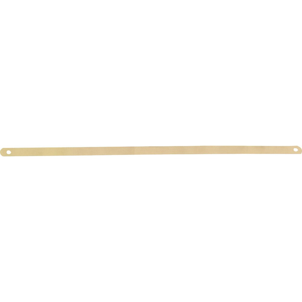 Hand Hacksaw Blades; Blade Material: Beryllium Copper; Blade Width: 0.50 in; Teeth Per Inch: 14-18; Cutting Edge Style: Toothed