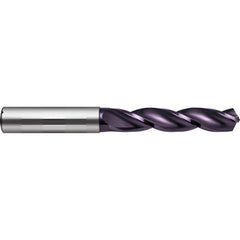 Jobber Drill: 4.60 mm Dia, 130 deg Point, Solid Carbide