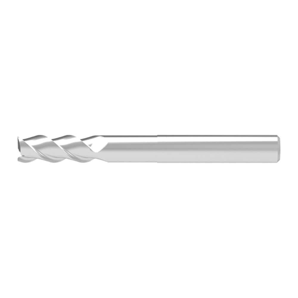 Square End Mill: 18.00 mm Dia, 47.00 mm LOC, 3 Flute, Solid Carbide