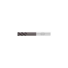 Square End Mill: 20.00 mm Dia, 38.00 mm LOC, 4 Flute, Solid Carbide