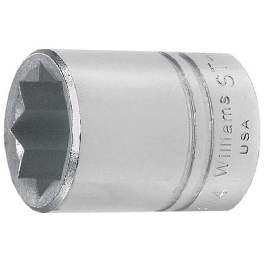 Standard  Hand Socket: 1/2" Drive, 1" Socket, 8-Point