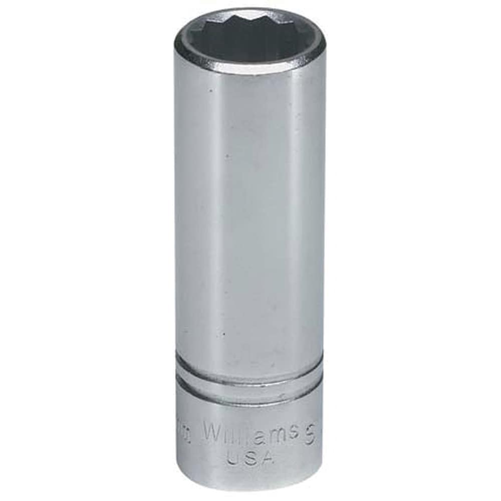 Deep Socket  Hand Socket: 1/2" Drive, 27.00 mm Socket, 12-Point