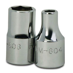 Standard  Hand Socket: 1/4" Drive, 9.00 mm Socket, 6-Point