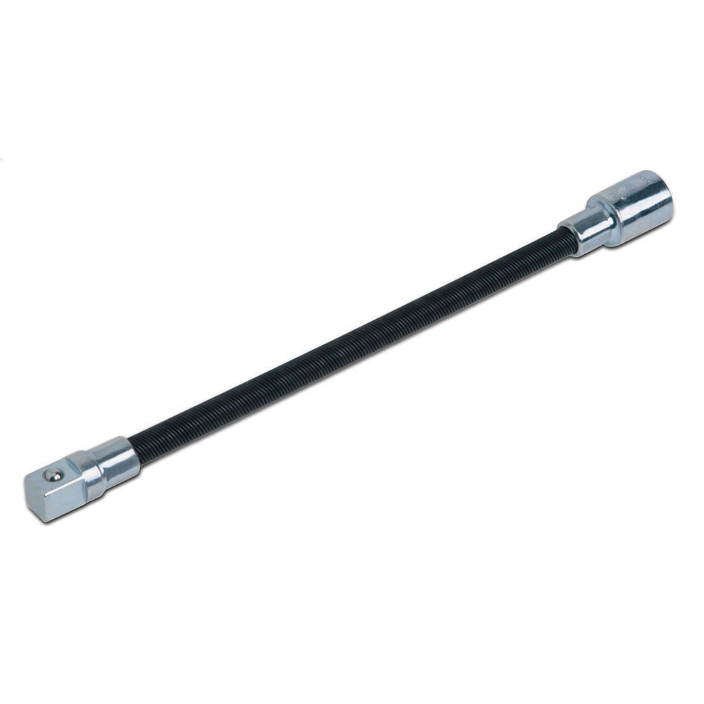 Socket Extensions; Extension Type: Flex; Drive Size: 3/8; Finish: Oxide, Chrome; Overall Length (Inch): 7.91; Overall Length (mm): 201; Material: Steel