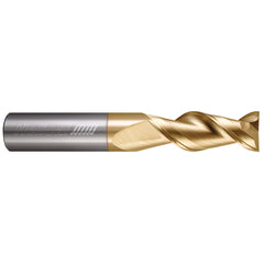 Square End Mill: 2 Flute, Solid Carbide