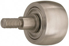 Plain Cam Follower: 0.875" Roller Dia, 0.5" Roller Width, 0.625" Stud Dia