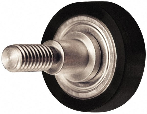 Plain Cam Follower: 0.75" Roller Dia, 0.228" Roller Width, 0.625" Stud Dia