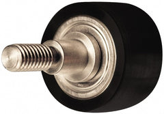 Plain Cam Follower: 0.625" Roller Dia, 0.438" Roller Width, 0.625" Stud Dia