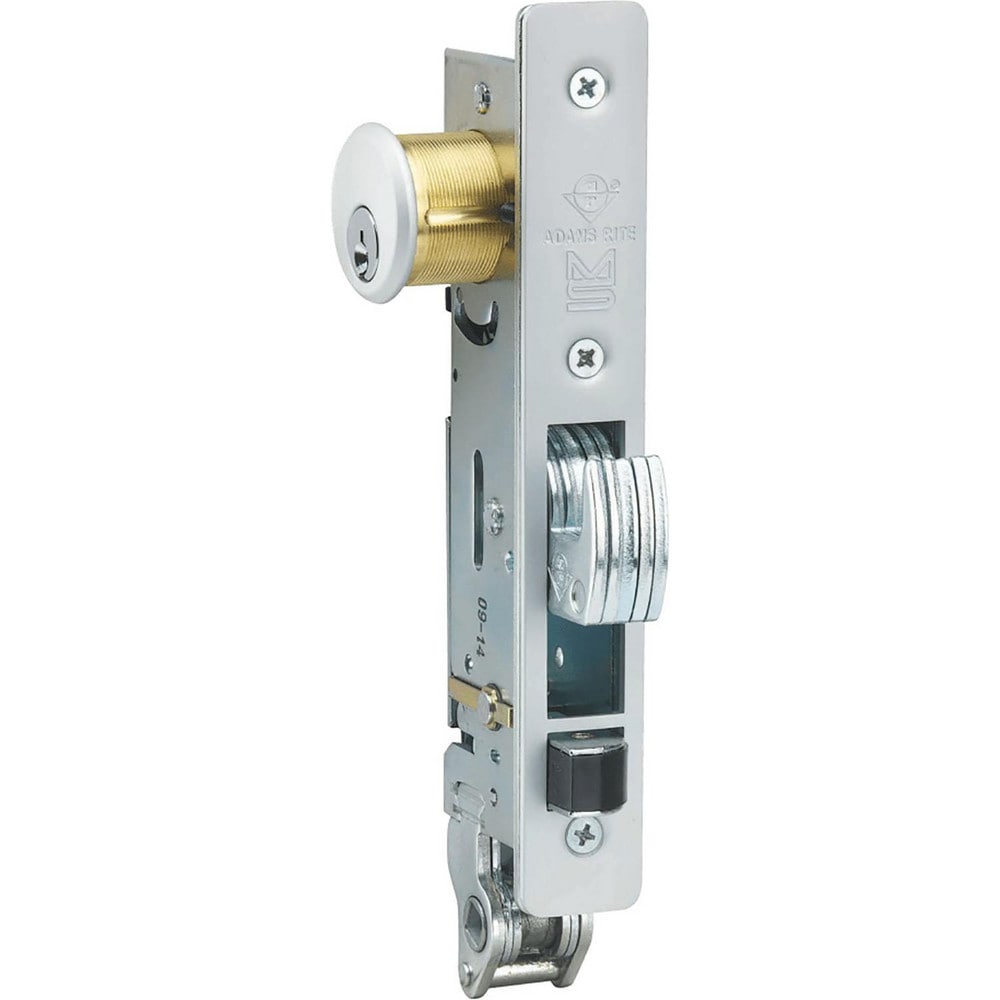 Deadbolts; Deadbolt Type: Deadlock; Lock Type: Single Cylinder; Key Type: Conventional; Mount Type: Mortise; Material: Metal; Minimum Door Thickness: 1.375 in; Maximum Door Thickness: 1.75; Finish: Satin Aluminum Clear Anodized