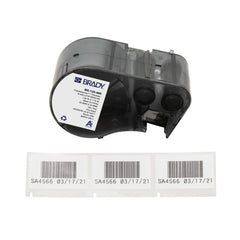 Labels, Ribbons & Tapes; Application: Label Printer Cartridge; Type: Label Printer Cartridge; Color Family: White; Color: Black on White