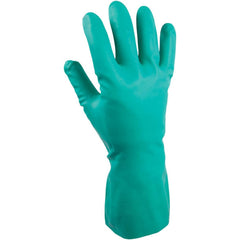 Chemical Resistant Gloves: SHOWA NM15, Size X-Small, Nitrile-Coated, Nitrile/Latex, Unsupported, General Purpose Chemical-Resistant