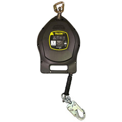 Self-Retracting Lifeline:  310 lb Capacity,  50.00' Lifeline,  Carabiner & Snap Hook