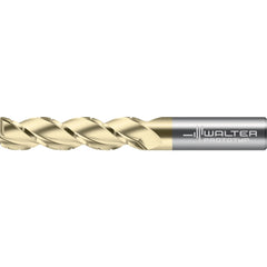 Corner Radius End Mill: 1" Dia, 2" LOC, 0.0600" Radius, 3 Flute, Solid Carbide