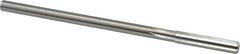 Chucking Reamer: 8.00mm Dia, 152.40mm OAL, 38.10mm Flute Length, Straight-Cylindrical Shank, HSS;Cobalt