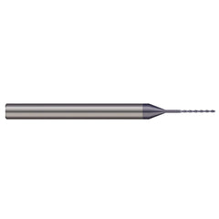 Micro Drill Bit: 3.00 mm Dia, (0.1181"), 130 deg, Solid Carbide