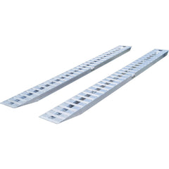 Truck Ramps; For Use With: Trailers; Length (Inch): 168; Width (Inch): 16; Load Capacity (Lb.): 8000.000; Material: Aluminum; Color: Silver; Finish Coating: None