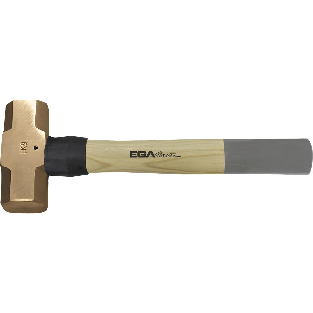 Sledge Hammers; Head Weight (Lb): 6.6139; Tool Type: Sledge Hammer; Head Material: Aluminum Bronze; Head Weight Range: 6 to 9.9 Lb; Handle Material: Hickory; Overall Length Range: 25 to 35.9