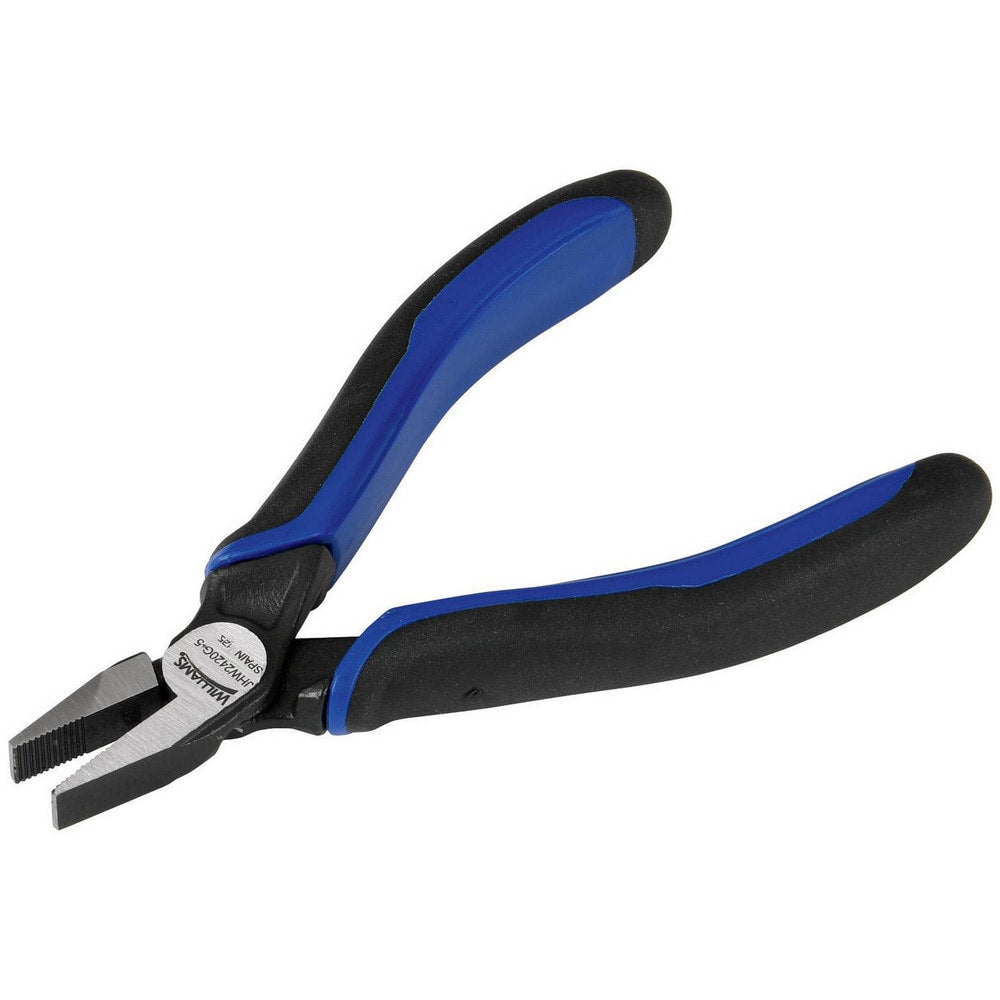 Long Nose Pliers; Pliers Type: Flat Nose Pliers; Jaw Texture: Serrated; Jaw Length (Inch): 53/64; Jaw Width (Inch): 19/32