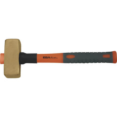 Sledge Hammers; Head Weight (Lb): 7.7162; Tool Type: German Type Stoning Hammer; Head Material: Beryllium Copper; Head Weight Range: 6 to 9.9 Lb; Handle Material: Fiberglass; Overall Length Range: 25 to 35.9