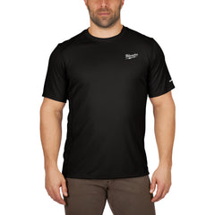 Work Shirt: General Purpose, Small, Polyester, Black