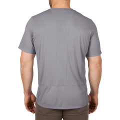 Work Shirt: General Purpose, 3X-Large, Polyester, Gray