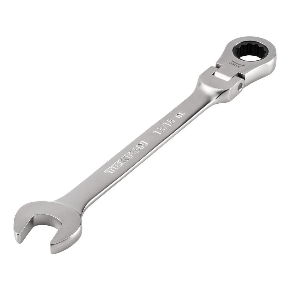 Combination Wrench: 13/16" Head Size, 0 deg Offset