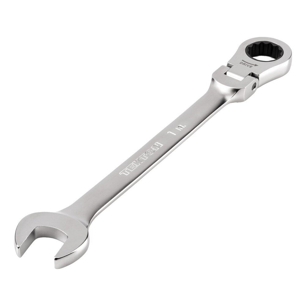 Combination Wrench: 1" Head Size, 0 deg Offset