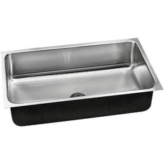 Sinks; Mounting Location: Countertop; Number Of Bowls: 1; Material: 304 Stainless Steel; Faucet Included: No; Faucet Type: No Faucet; Depth (Inch): 7-1/2; Valve Design: No Valve