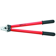 Cutting Pliers; Cutter Type: Cable; Insulated: Yes; Application: Copper and aluminum cables, single and multi-stranded wire